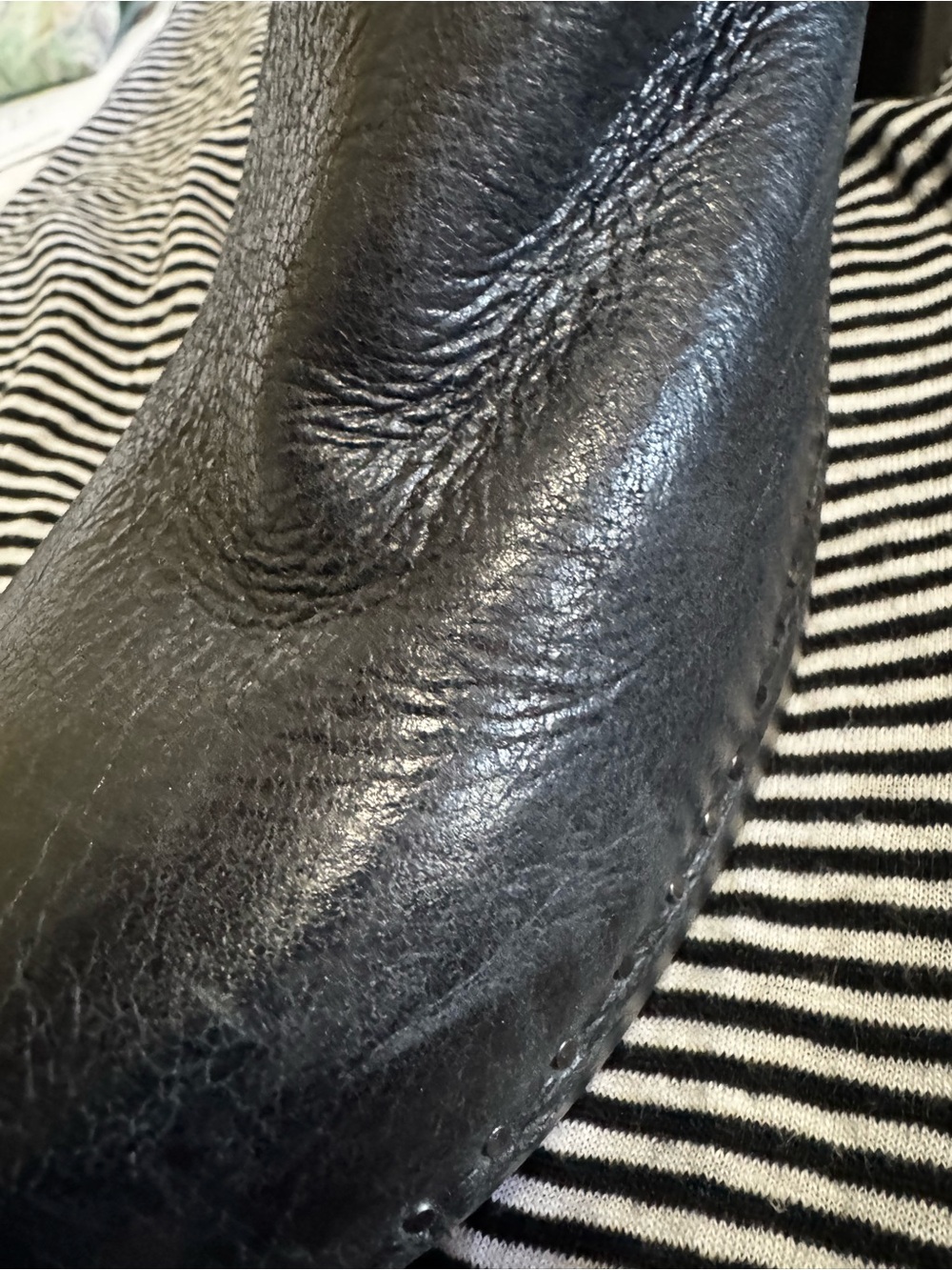 Dansko Women's Black Leather Slingback Clog Heels - Picture 3 of 4